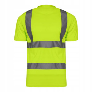 Koszulka T-shirt ostrzegawcza żółta 3XL Lahti