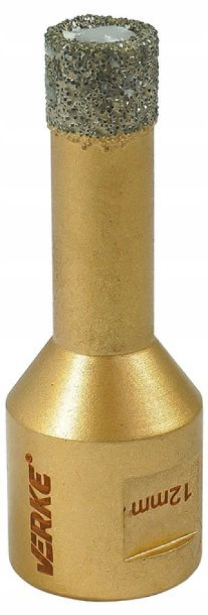 Otwornica do GRESU 12 mm gwint M14 na szlifierkę