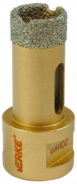 Otwornica do GRESU 20 mm gwint M14 na szlifierkę