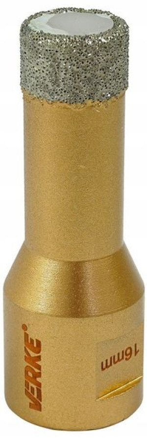 Otwornica do GRESU 16 mm gwint M14 na szlifierkę
