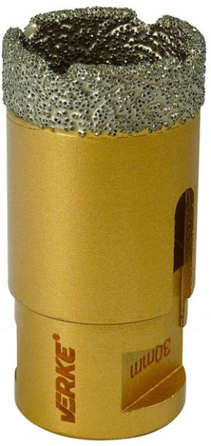 Otwornica do GRESU 30 mm gwint M14 na szlifierkę
