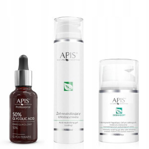 APIS KWAS Glikolowy 50% Dermasoft zmarszczki plamy