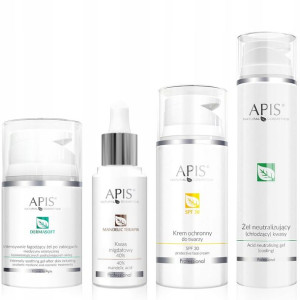APIS KWAS MIGDAŁOWY 40% neutralizotor żel krem SPF