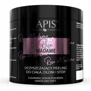APIS ROSE peeling ciała dłoni stóp zapach perfum