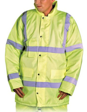 Kurtka Zimowa Ocieplana K-vis Odblaskowa R. M