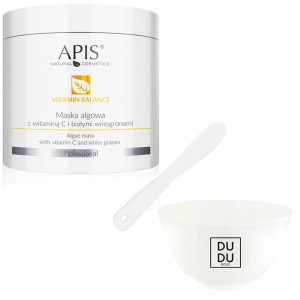APIS Vitamin MASKA ALGOWA miseczka szpatułka ZEST