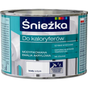 ŚNIEŻKA Emalia Akrylowa Farba do Kaloryferów 400ml