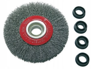 SZCZOTKA TARCZOWA 125MM drut falowany Proline