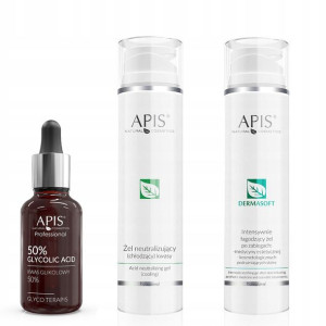 APIS KWAS GLIKOLOWY 50% eksfoliacja przebarwienia