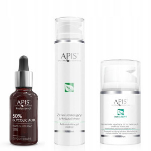 APIS KWAS glikolowy 50% neutralizator zmarszczki