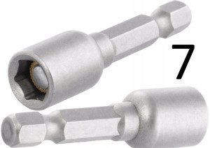 Nasadka klucz magnetyczny farmer 7mm C2449