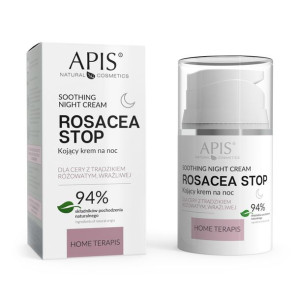 APIS Rosacea Kojący krem na noc trądzik różowaty