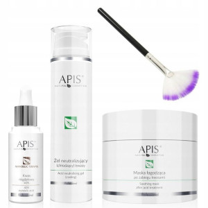 APIS Eksfoliacja kwas migdałowy 40% zabieg maska