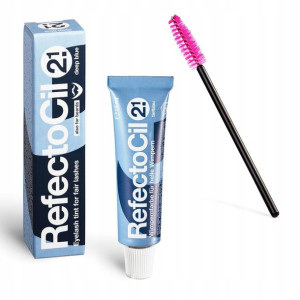 Refectocil Niebieski Henna Szczoteczka Rzęs Brwi
