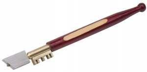 Nóż do szkła, luster diamentowy 170mm KREATOR