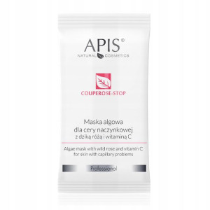 APIS Couperose MASKA ALGOWA cera naczynkowa wit C