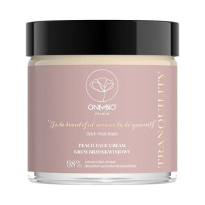 Onlybio Ritualia Tranquility Peach Face Cream, krem do twarzy Brzoskwiniowy