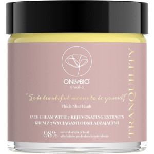 OnlyBio Ritualia Tranquility, krem do twarzy z 7 wyciągami odmładzającymi