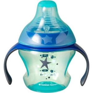Tommee Tippee, kubek przejściowy z miękkim ustnikiem, 4-7 miesięcy, ZIELONY