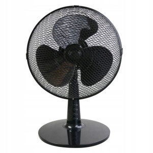 Wentylator Wiatrak Biurkowy 12” 35w Czarny Dedra