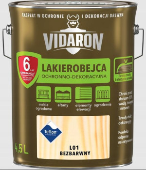 Vidaron Lakierobejca 4,5l L01 Bezbarwna