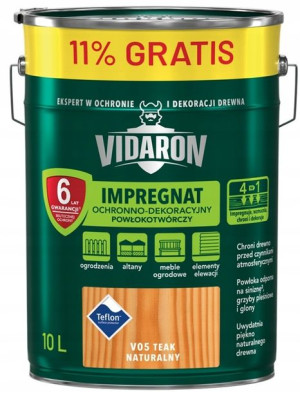 Vidaron Impregnat Ochronny Teak Naturalny V05 10l