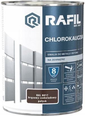 Rafil Chlorokauczuk Brązowy Czekolado Ral8017 0,9l