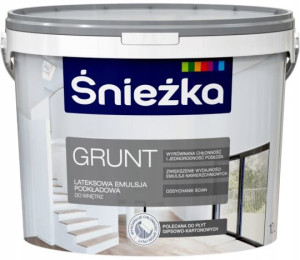 Śnieżka Grunt Lateksowa Emulsja Podkładowa 10l