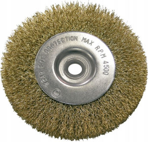 SZCZOTKA TARCZOWA 100MM drut MOSIĄDZ Proline 32810