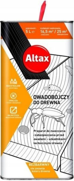 Altax Hylotox Preparat Owadobójczy Do Drewna 5l