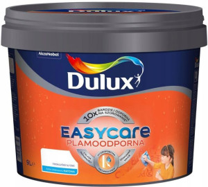 Farba Dulux Easycare Nieskazitelna Biel 9l Biała