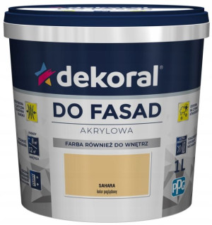 Farba Fasadowa Dekoral Polinit SAHARA 1L