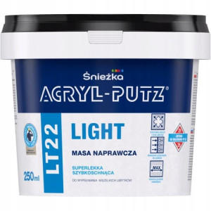 AKRYL-PUTZ Gładź masa naprawcza light LT22 0,25L