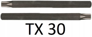 Bity końcówka Proline 3/8 Torx dł. 75mm T-30 2szt