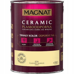 Farba Magnat Ceramic 5l C51 Piaskowy Marmur