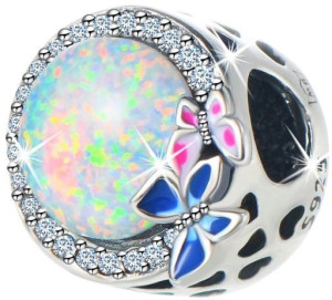 Charms Motyl Zawieszka 925 Beads Grawer