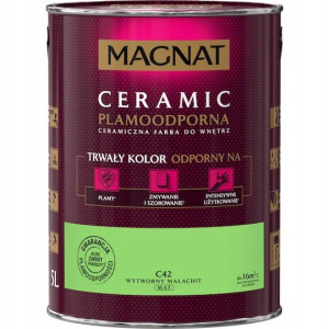 Farba Magnat Ceramic 5l C42 Wytworny Malachit