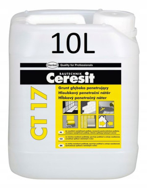 Grunt Głęboko Penetrujący Ceresit Ct17 10l