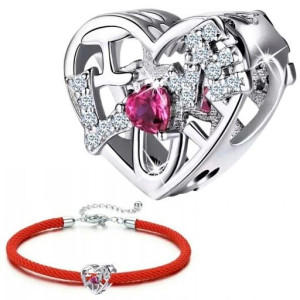 Charms Serce I Love You Bransoletka Grawer