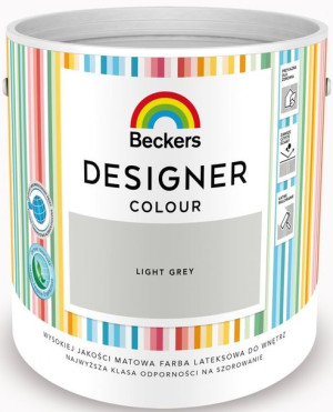 Beckers Designer Colour Farba 2,5L LIGHT GREY