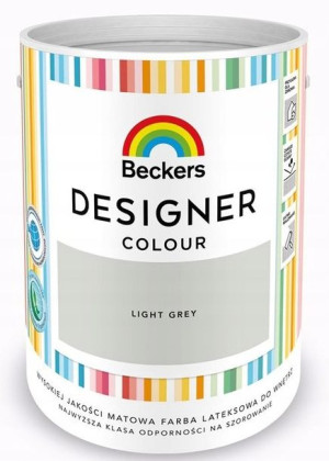 Beckers Designer Colour Farba 5L LIGHT GREY