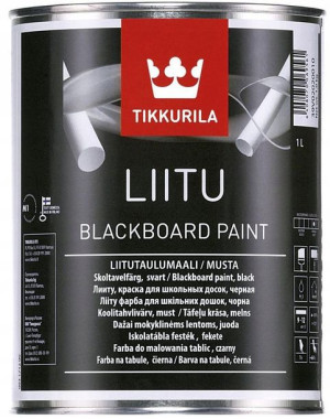 Tikkurila Liitu Farba Tablicowa Czarna Black 1l