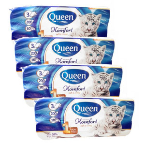Papier Toaletowy Queen Komfort 40 Rolek