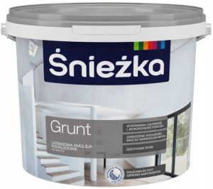 Śnieżka Grunt Lateksowa Emulsja Podkładowa 3l