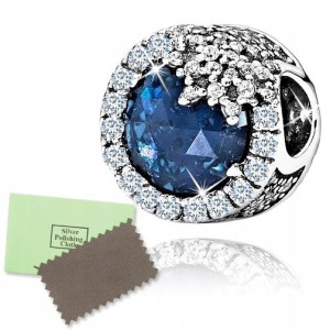 Charms Zawieszka Srebrna 925 Grawer Beads Koralik