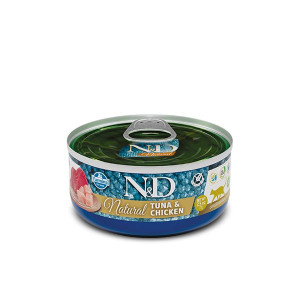 Farmina N&D Cat Natural Chicken & Tuna Mokra Karma Dla Dorosłych Kotów Z Ku