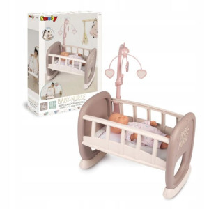 Smoby Baby Nurse Kołyska Z Karuzelką Dla Lalek 3+