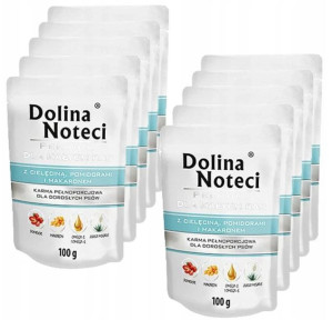 Dolina Noteci Premium Mini Adult Cielęcina 10x100g