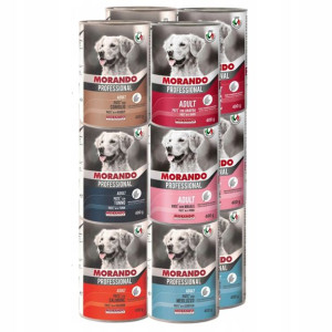 Morando Pro Mokra Pies Pasztet mix 400g x 12szt