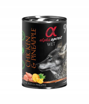 ALPHA SPIRIT Bezzbożowa KURCZAK z Ananasem 400g